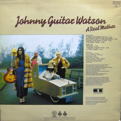 Johnny Guitar Watson : A Real Mother (LP, Album)