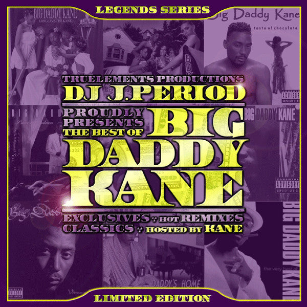 DJ J-Period & Big Daddy Kane : The Best Of Big Daddy Kane (CD, Mixtape, Promo)