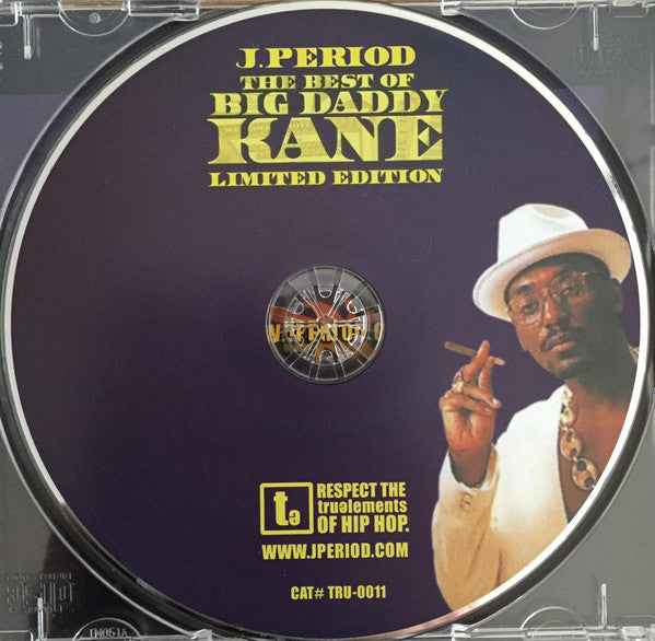 DJ J-Period & Big Daddy Kane : The Best Of Big Daddy Kane (CD, Mixtape, Promo)