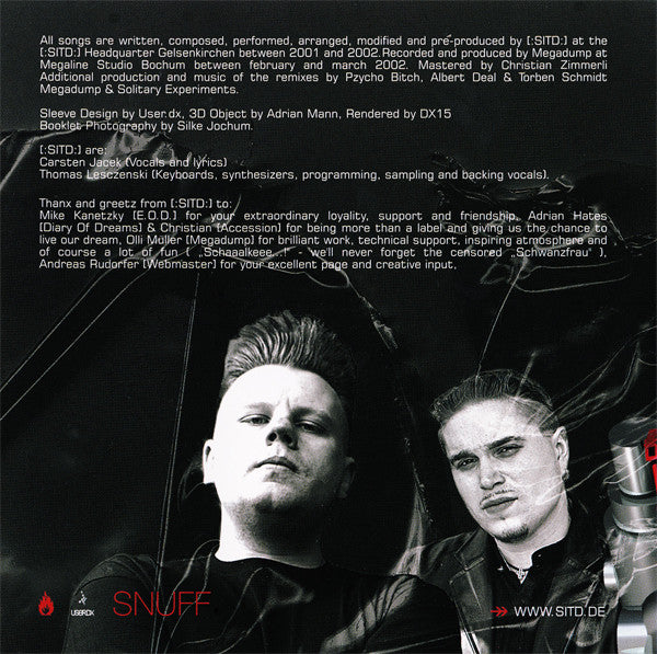 [:SITD:] : Snuff EP (CD, EP)