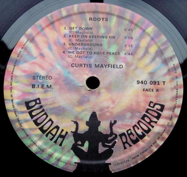 Curtis Mayfield : Roots (LP, Album)