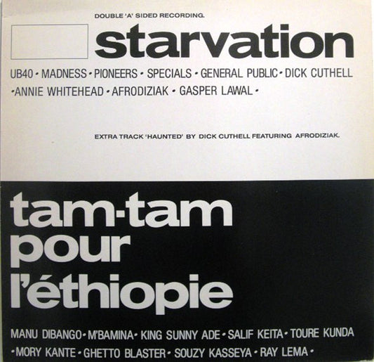 Starvation : Starvation / Tam Tam Pour L'Éthiopie (12", Maxi)