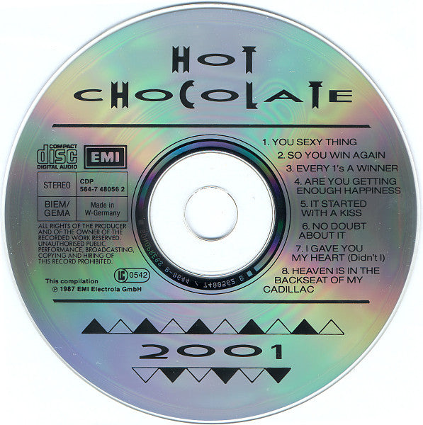 Hot Chocolate : 2001 (CD, Album)