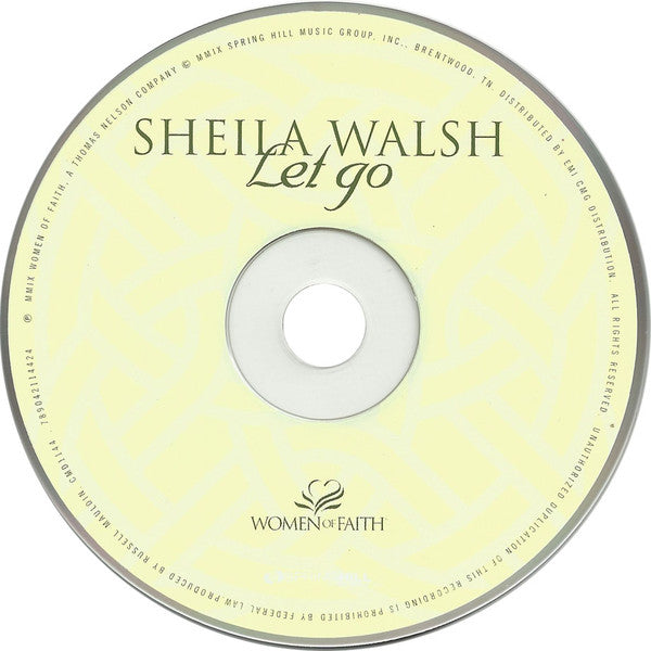 Sheila Walsh : Let Go (CD, Album)