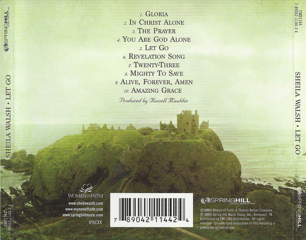 Sheila Walsh : Let Go (CD, Album)