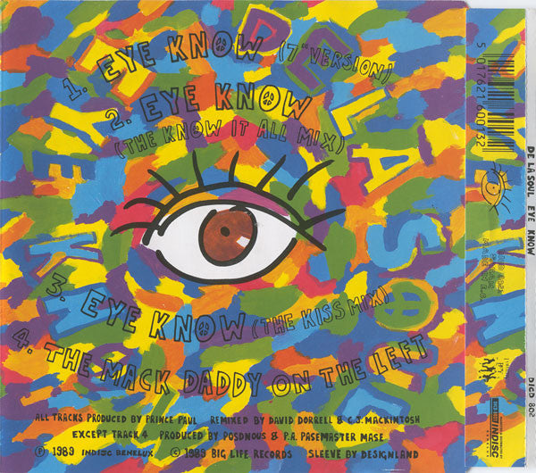 De La Soul : Eye Know (CD, Maxi)