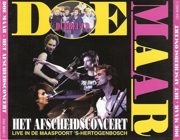 Doe Maar : Het Afscheidsconcert (2xCD, Album)