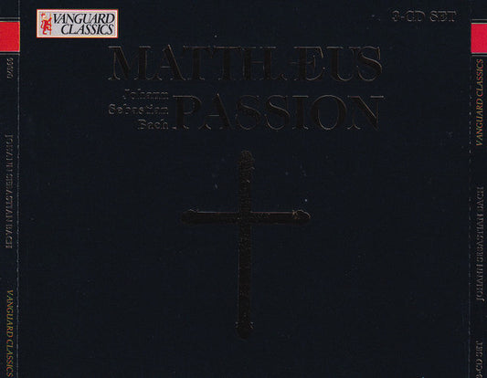 Johann Sebastian Bach, Emma Kirkby, Stephen Cleobury, Michael Chance : Matthäus Passion - St. Matthew Passion, BWV 244 (Box + 3xCD, Album + CD-ROM)