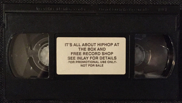 Various : It's All About Hiphop At The Box & Free Record Shop (VHS, Promo)