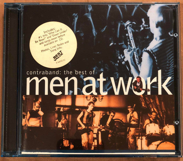 Men At Work : Contraband: The Best Of Men At Work (CD, Comp)