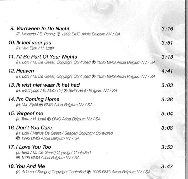 Helmut Lotti : ...In Love With You (CD, Comp)