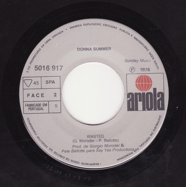 Donna Summer : Try Me, I Know We Can Make It (7")
