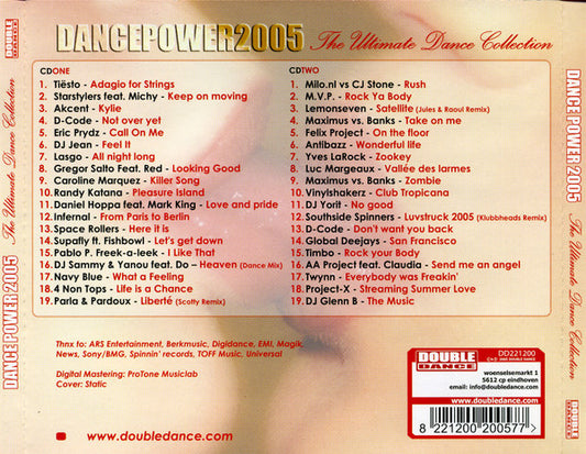 Various : Dance Power 2005 - The Ultimate Dance Collection 2005 (2xCD, Comp)