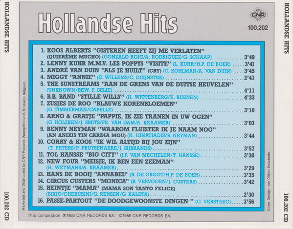 Various : Hollandse Hits (CD, Comp)
