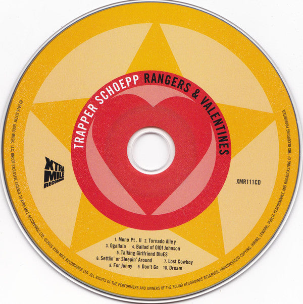 Trapper Schoepp : Rangers & Valentines (CD, Album)