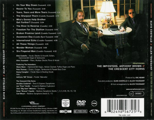 Elvis Costello & Allen Toussaint : The River In Reverse (CD, Album + DVD-V)