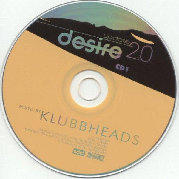 Klubbheads : Desire Update 2.0 (2xCD, Mixed)