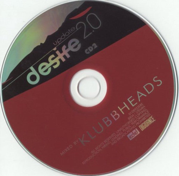 Klubbheads : Desire Update 2.0 (2xCD, Mixed)