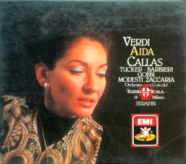 Giuseppe Verdi / Maria Callas / Richard Tucker (2) / Fedora Barbieri / Tito Gobbi / Orchestra Del Teatro Alla Scala E Coro Del Teatro Alla Scala / Tullio Serafin : Aida (3xCD, Album, Mono, RE)