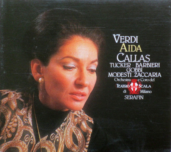 Giuseppe Verdi / Maria Callas / Richard Tucker (2) / Fedora Barbieri / Tito Gobbi / Orchestra Del Teatro Alla Scala E Coro Del Teatro Alla Scala / Tullio Serafin : Aida (3xCD, Album, Mono, RE)