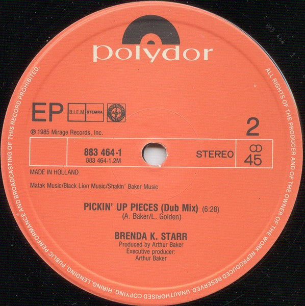 Brenda K. Starr : Pickin' Up Pieces (12")