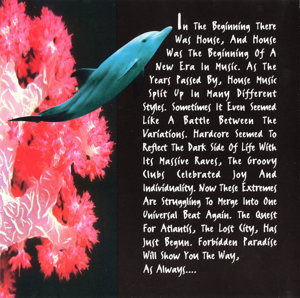 Various : Forbidden Paradise 3 - The Quest For Atlantis (CD, Mixed, Col)