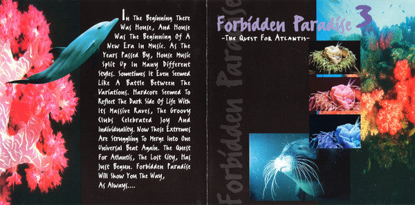 Various : Forbidden Paradise 3 - The Quest For Atlantis (CD, Mixed, Col)