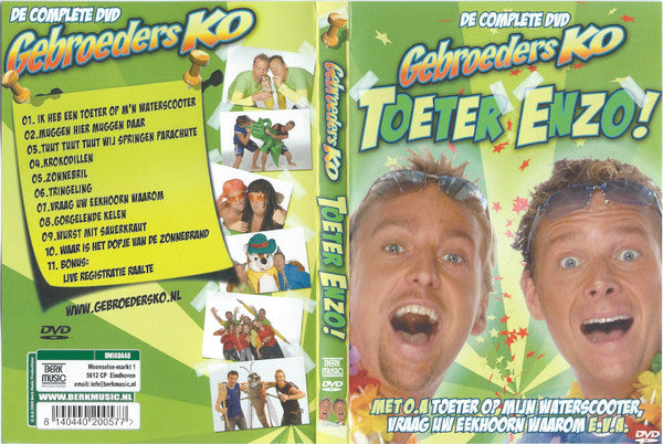 Gebroeders Ko : Toeter Enzo! (DVD)