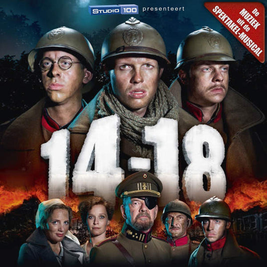 Cast 14-18 : 14-18 Spektakel-musical (CD, Album)