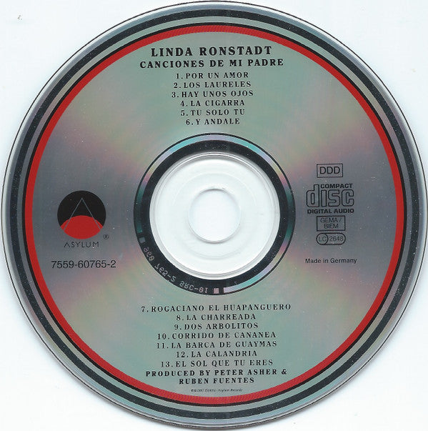 Linda Ronstadt : Canciones De Mi Padre (CD, Album)