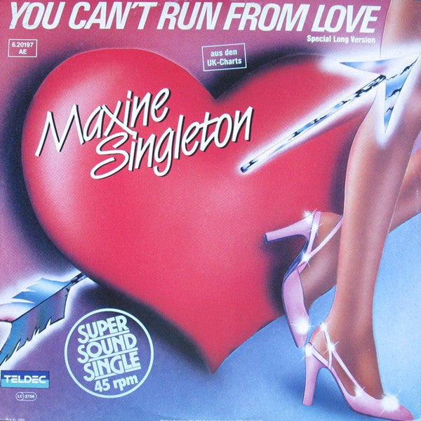 Maxine Singleton : You Can't Run From Love (12")
