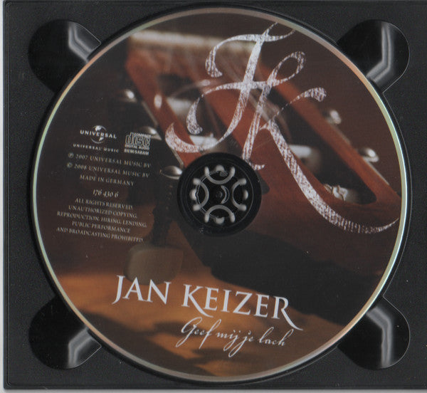 Jan Keizer : Geef Mij Je Lach (CD, Album, RE)