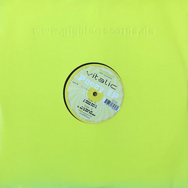 Vitalic : Poney EP (12", EP)