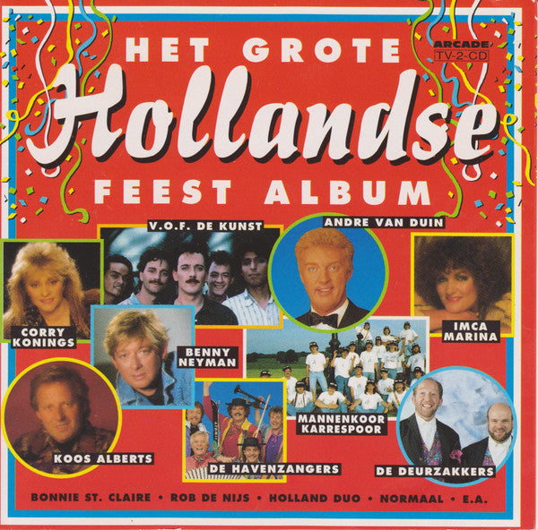Various : Het Grote Hollandse Feest Album (2xCD, Comp)
