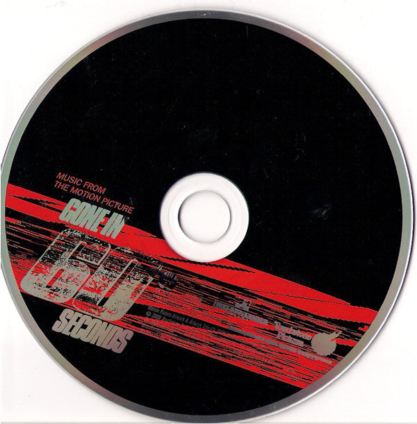 Various : Gone In 60 Seconds: Music From The Motion Picture (CD, Comp, RP)