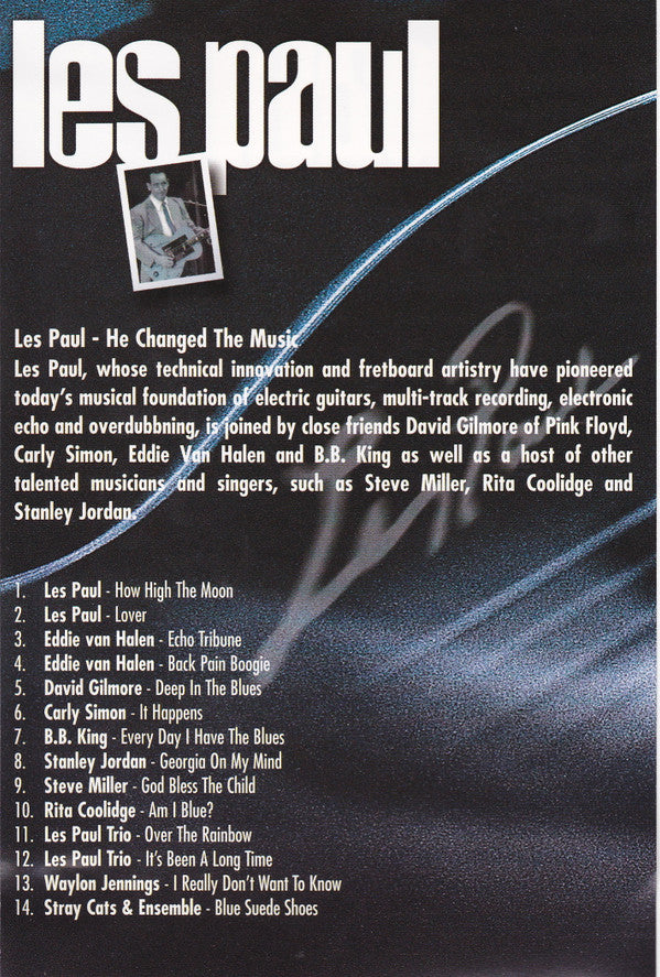 Various : Les Paul - He Changed The Music (DVD-V, PAL)