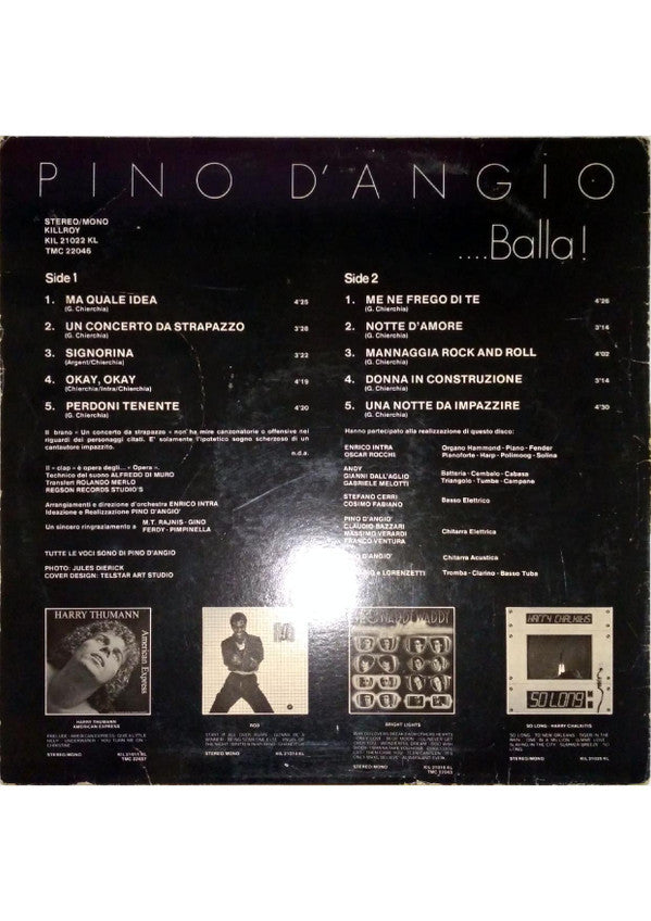 Pino D'Angiò : ....Balla! (LP, Album)