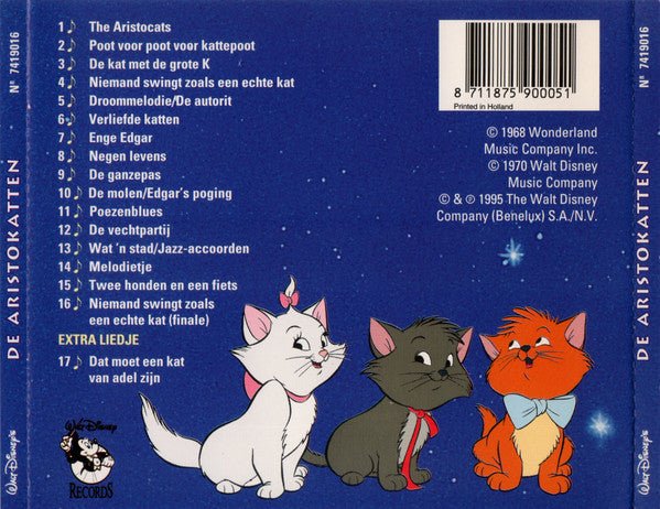 Various : De Aristokatten (CD, Album)