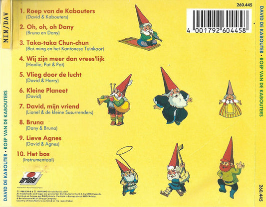 David De Kabouter : Roep Van De Kabouters (Liedjes Van De Tv Serie David De Kabouter Deel 2) (CD, Album)