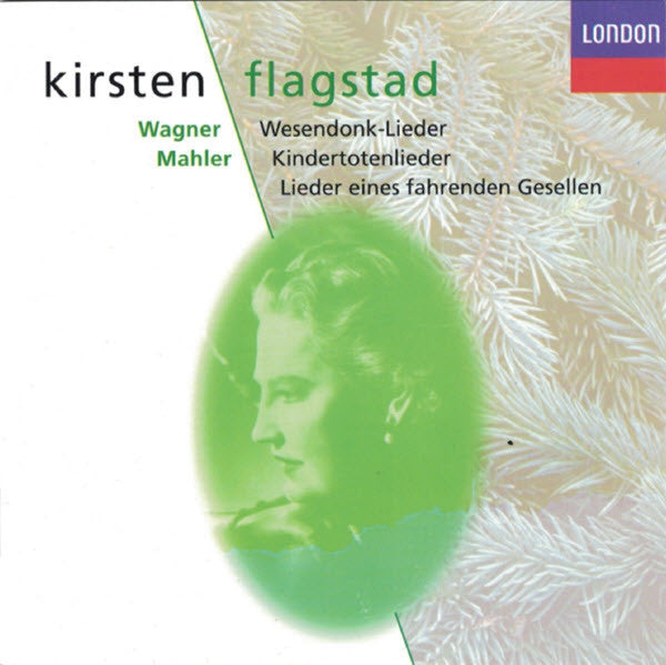 Kirsten Flagstad, Gustav Mahler, Richard Wagner, Wiener Philharmoniker, Hans Knappertsbusch, Sir Adrian Boult : Kindertotenlieder / Lieder Eines Fahrenden Gesellen / Wesendonck Lieder (CD, Comp, RE, RM)