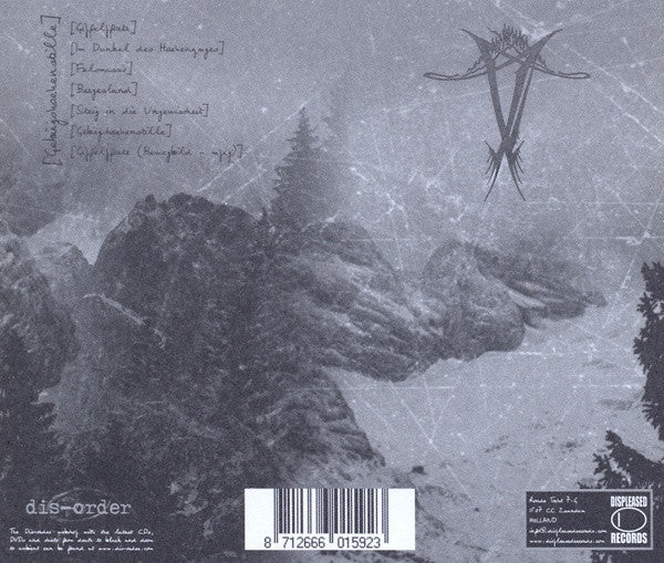 Vinterriket : Gebirgshöhenstille (CD, Album, Enh)