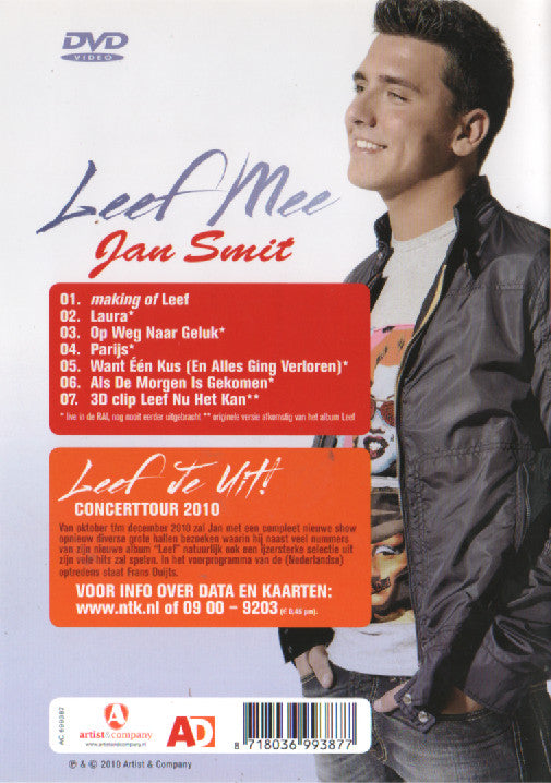 Jan Smit : Leef Mee (DVD-V, Promo)
