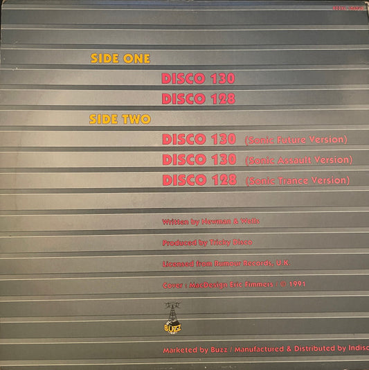 Tricky Disco : Disco 130 (Original & Remix Versions) (LP)