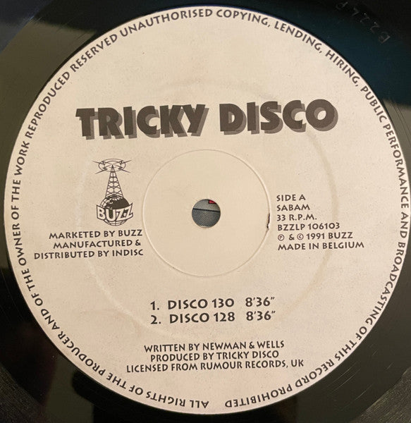 Tricky Disco : Disco 130 (Original & Remix Versions) (LP)
