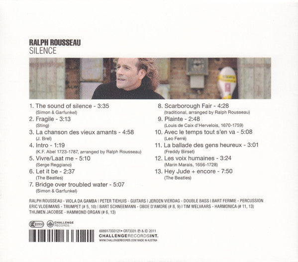 Ralph Rousseau : Silence (CD, Album, O-C)