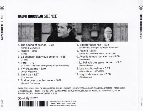 Ralph Rousseau : Silence (CD, Album, O-C)