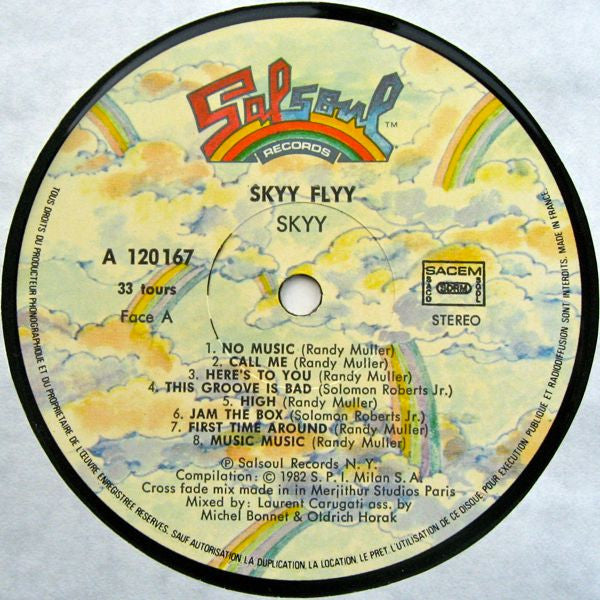 Skyy : Skyy Flyy (Cross-Fade Mix) (LP, Comp)