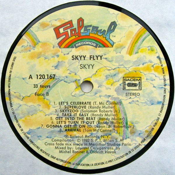 Skyy : Skyy Flyy (Cross-Fade Mix) (LP, Comp)