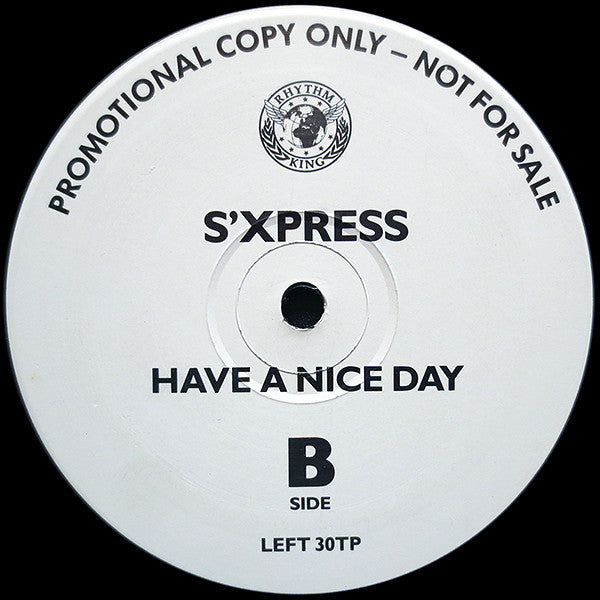 S'Express : Hey Music Lover (12", Promo)