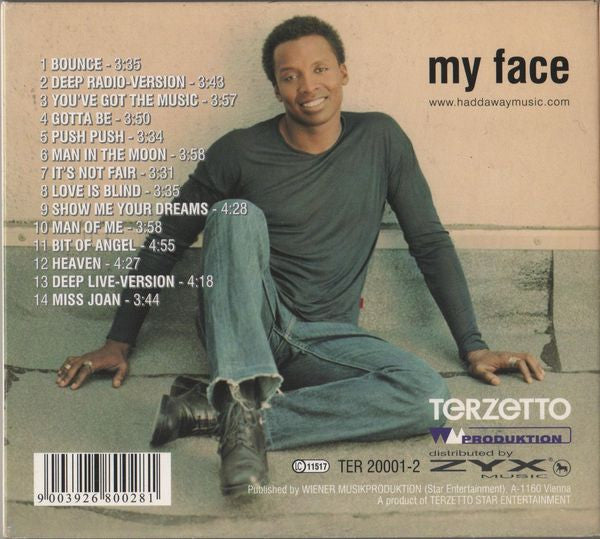 Haddaway : My Face (CD, Album, Dig)